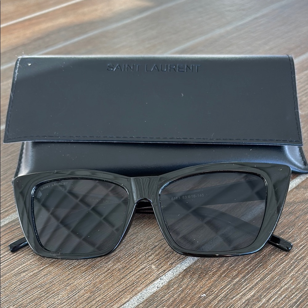 Saint Laurent Dark Gray Sunglasses